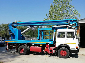 Автовишка под наем до 32 м. за Димитровград, Хасково, Харманли, Любимец и Свиленград